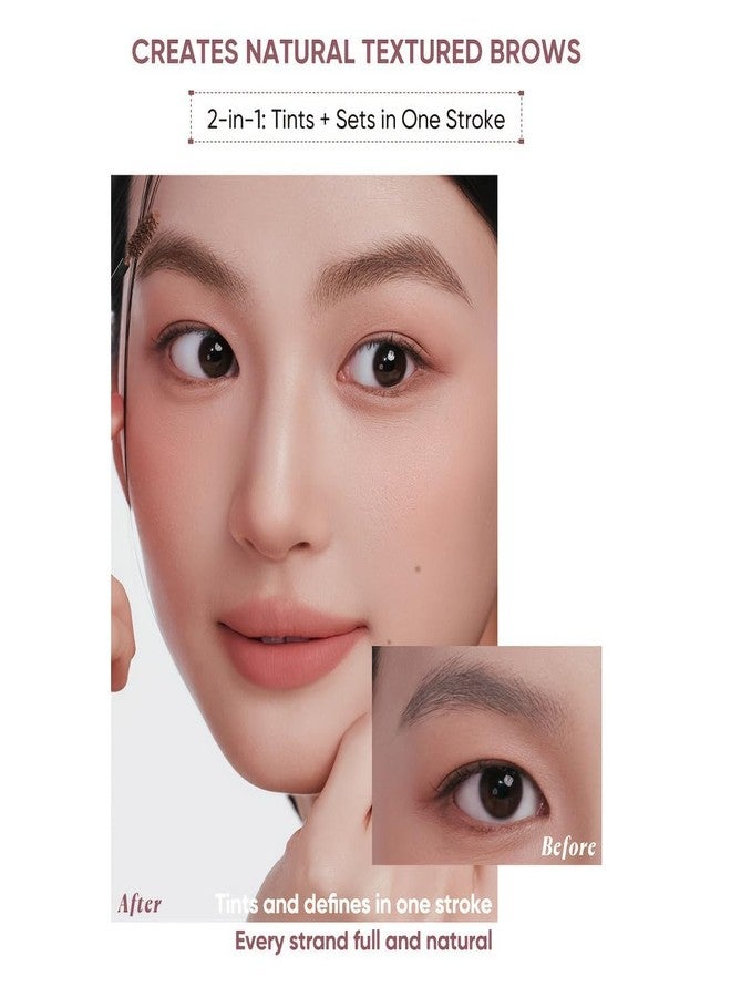 JUDYDOLL 2 IN 1 Eyebrow Mascara，Waterproof Eyebrow Makeup for Natural Feathered Brows，Smooth Clump-Free Formula, Natural, Strong Hold & Long-Lasting, for Beginners (03 Gray Brown) - Image 3